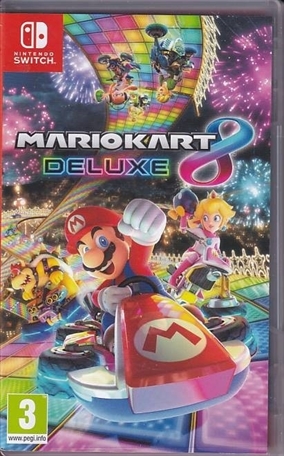 Mario Kart 8 Deluxe - Nintendo Switch Spil (A-Grade) (Used) (Eng)